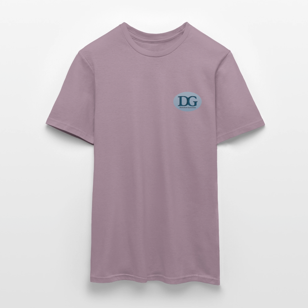 Diefenbachgymnasium T-Shirt (Design 3) - purple-grey 