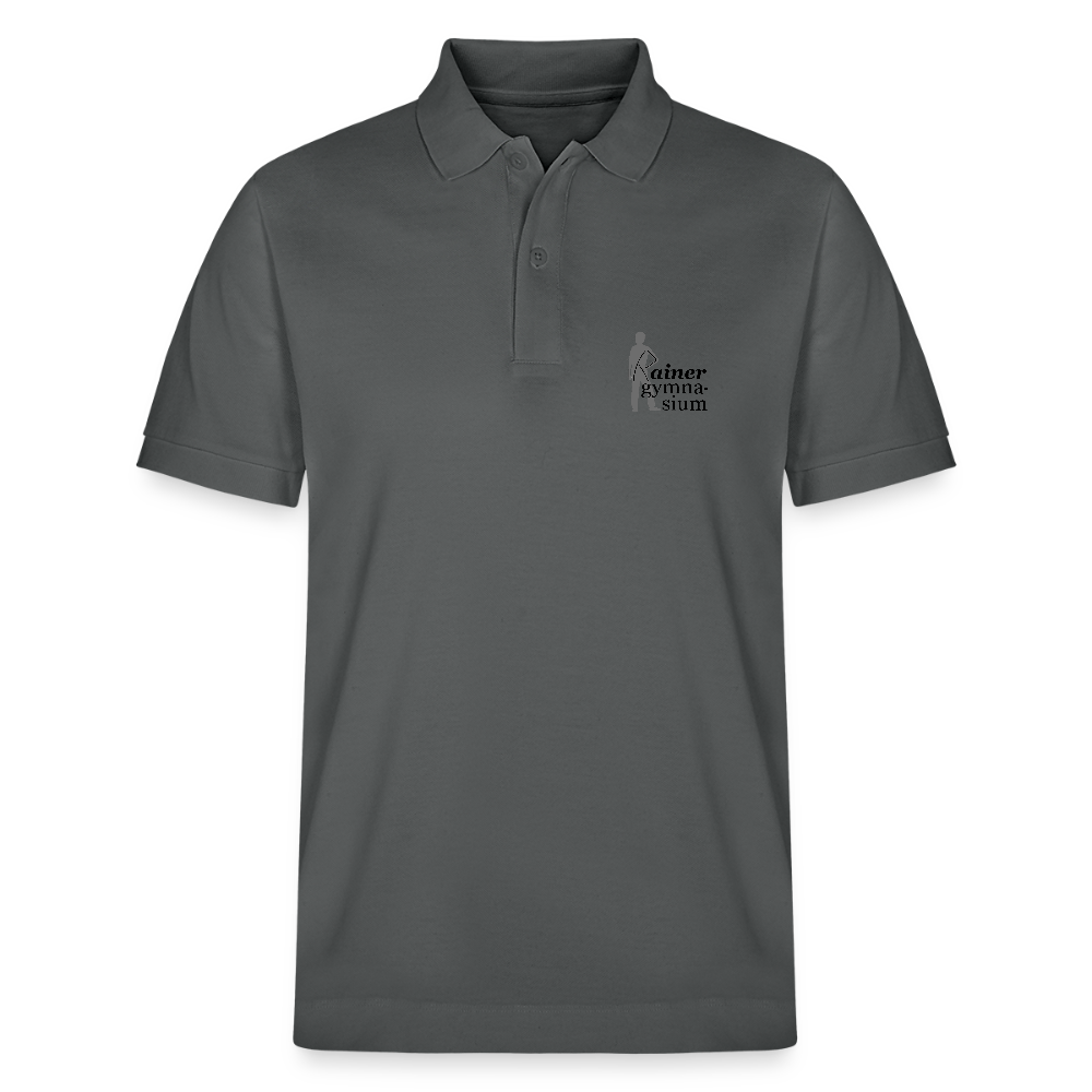 Stanley/Stella Unisex Organic Polo Shirt PREPSTER - anthracite