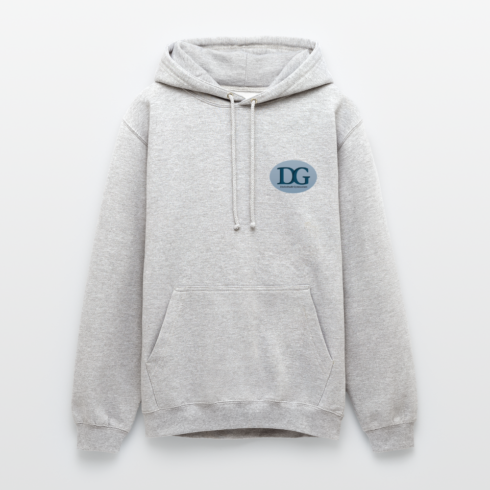 Diefenbachgymnasium- Hoodie - light heather grey