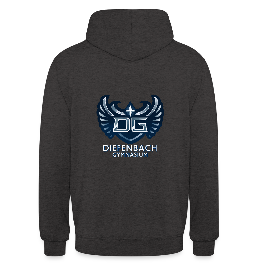Diefenbachgymnasium- Hoodie - charcoal grey