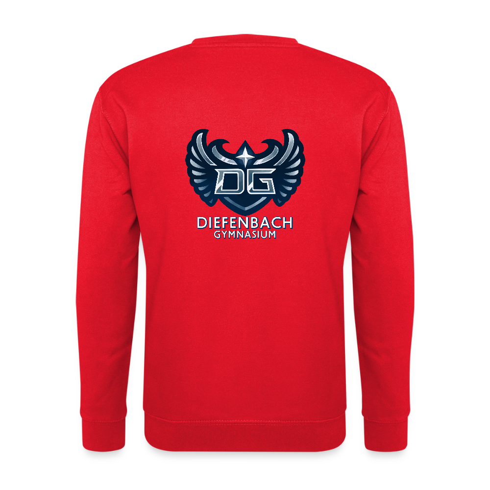 Diefenbachgymnasium Sweatshirt (Design 1) - red