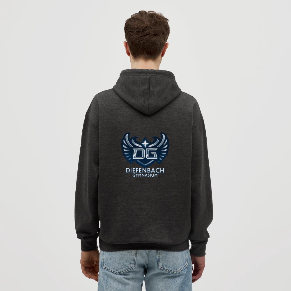 Diefenbachgymnasium- Hoodie - charcoal grey