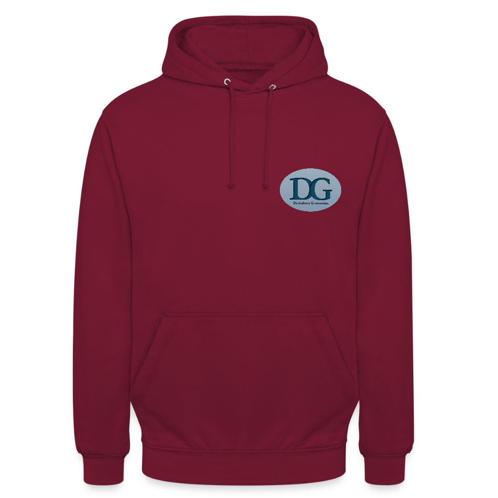 Diefenbachgymnasium- Hoodie - bordeaux