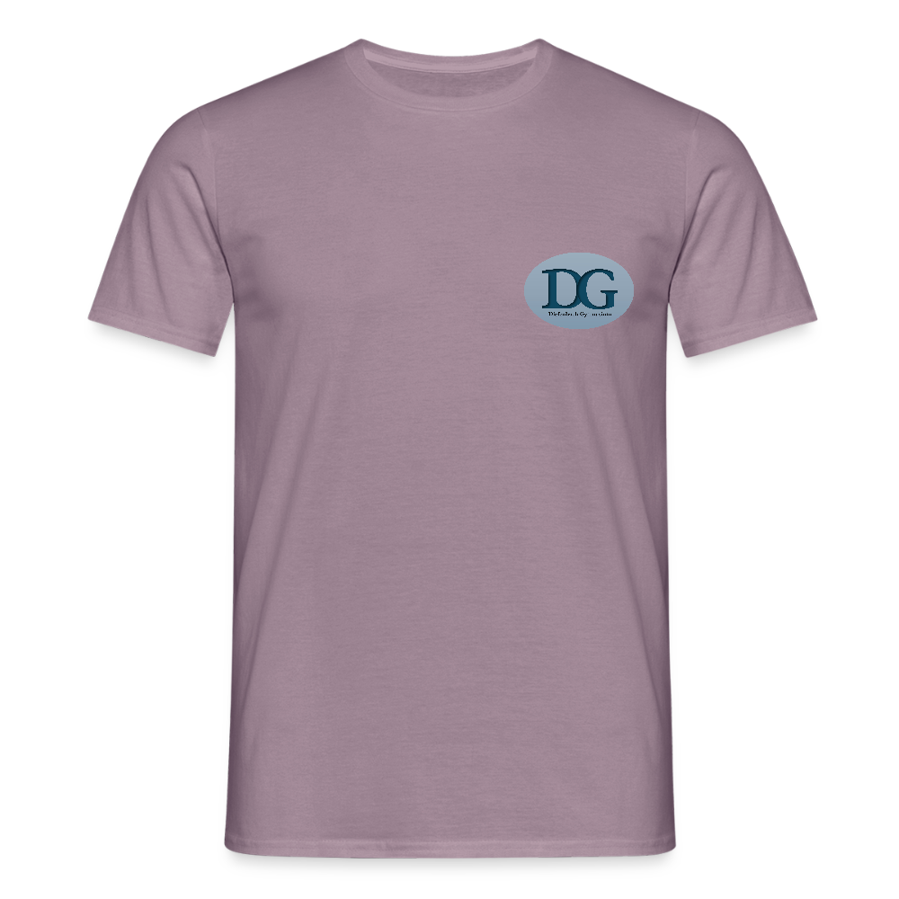 Diefenbachgymnasium T-Shirt (Design 3) - purple-grey 