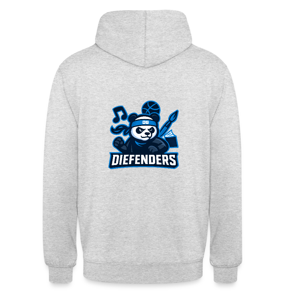 Diefenbachgymnasium- Hoodie (2) - light heather grey