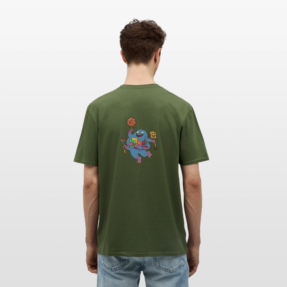 Diefenbachgymnasium T-Shirt (Design 3) - military green