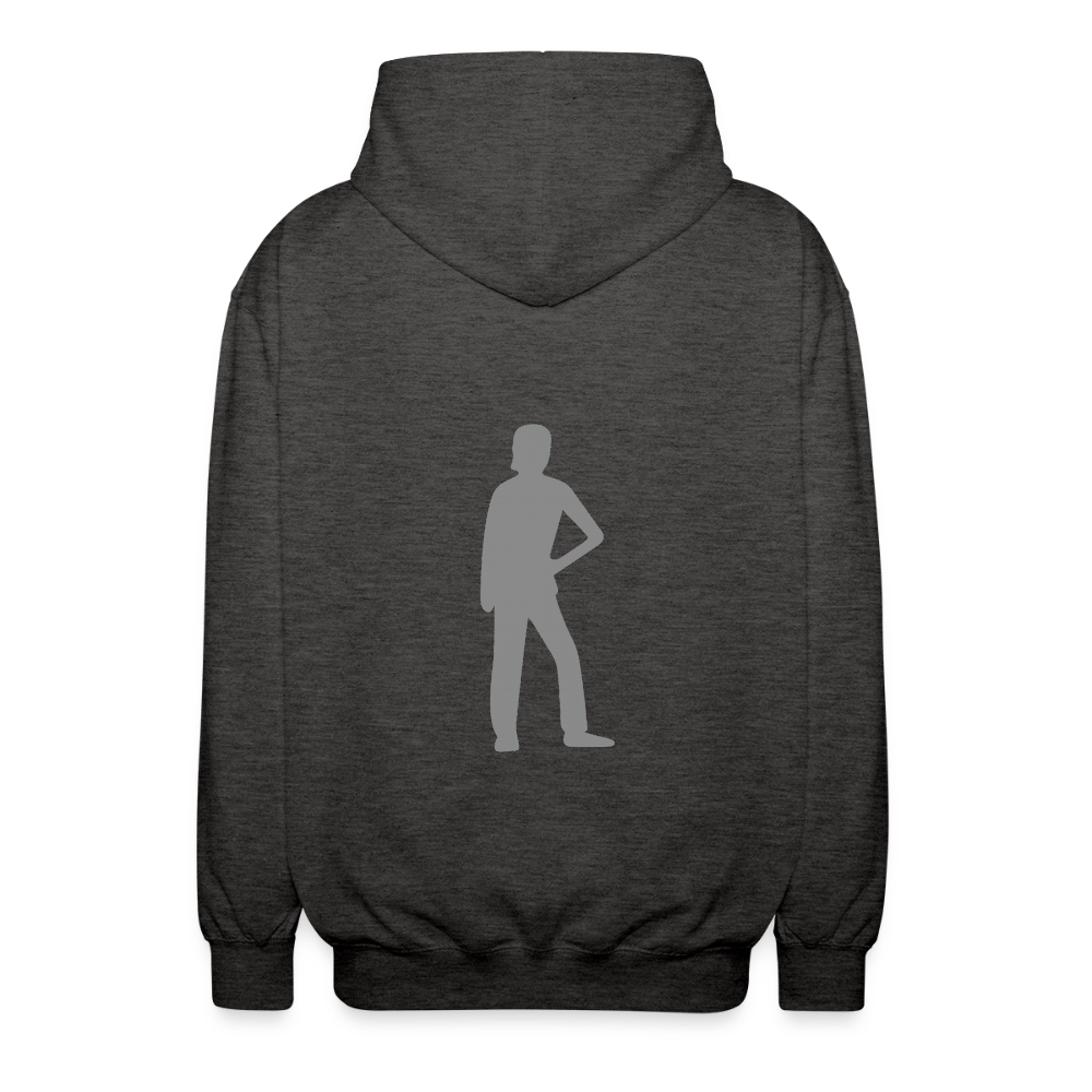 Unisex Hooded Jacket - charcoal grey