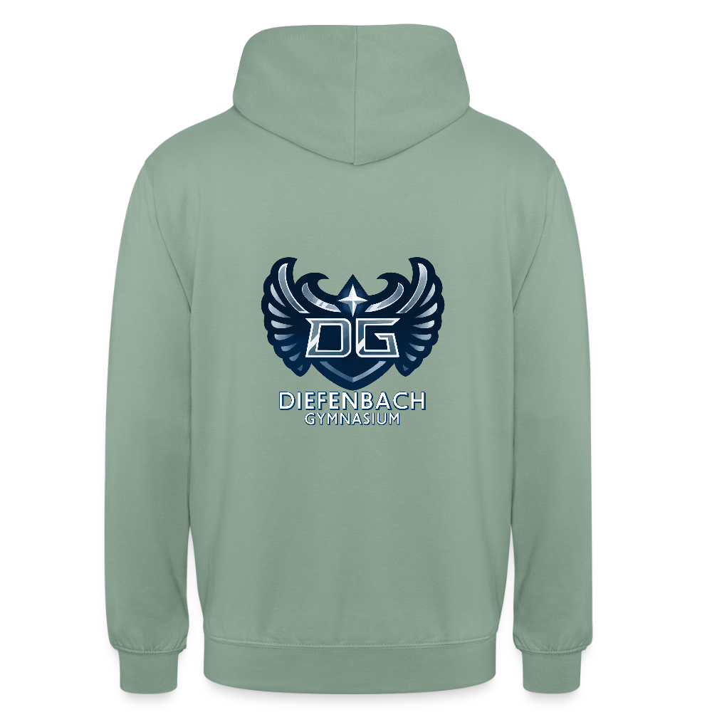 Diefenbachgymnasium- Hoodie - steel green