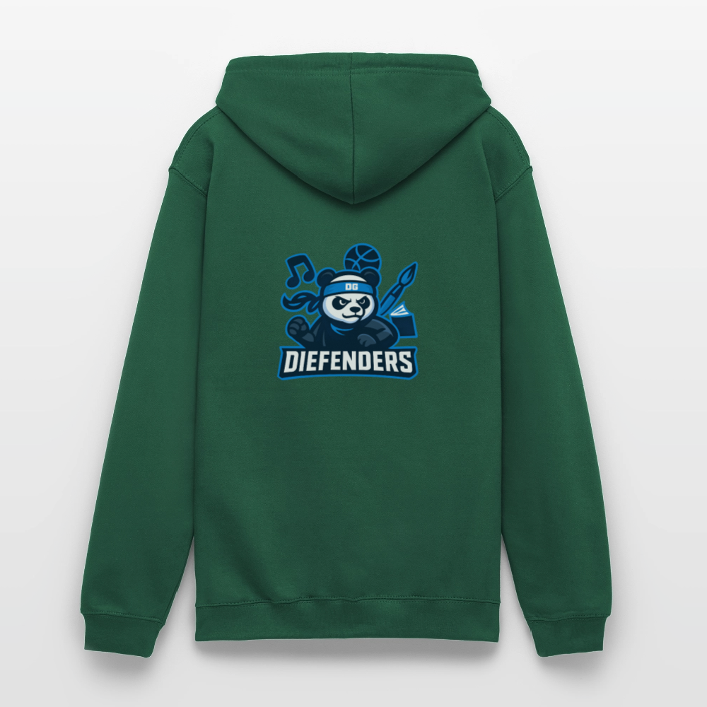 Diefenbachgymnasium- Hoodie (2) - bottle green