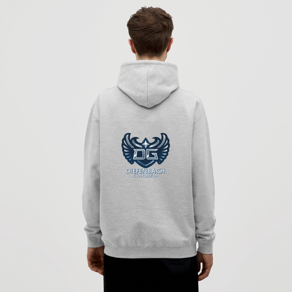 Diefenbachgymnasium- Hoodie - light heather grey