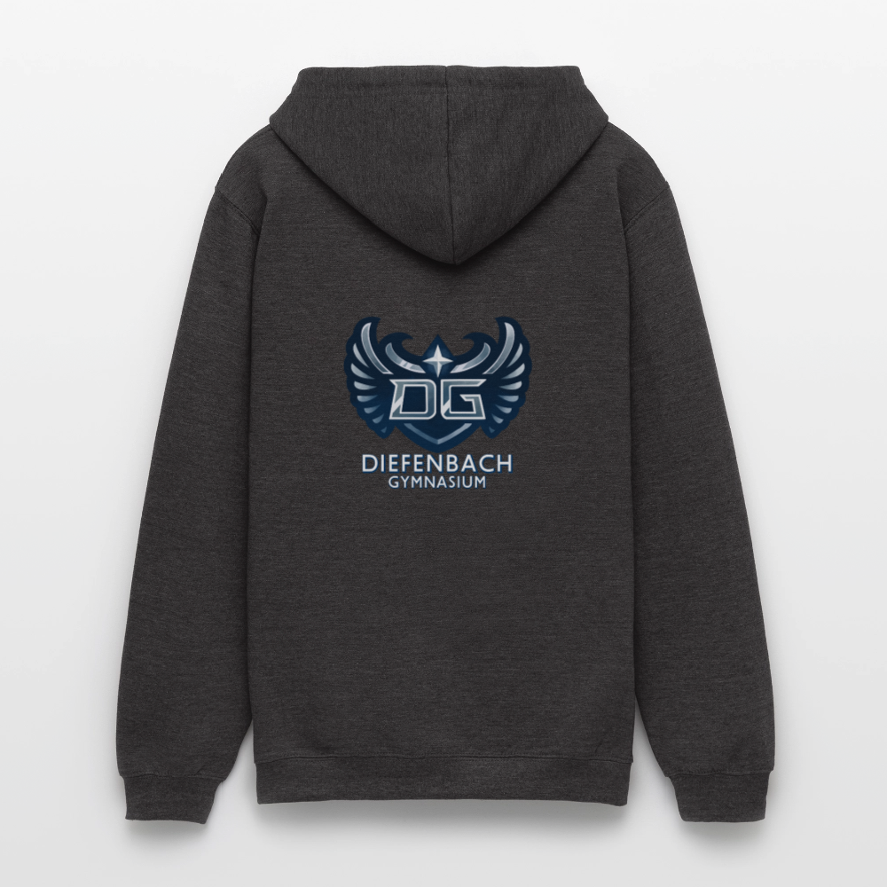 Diefenbachgymnasium- Hoodie - charcoal grey