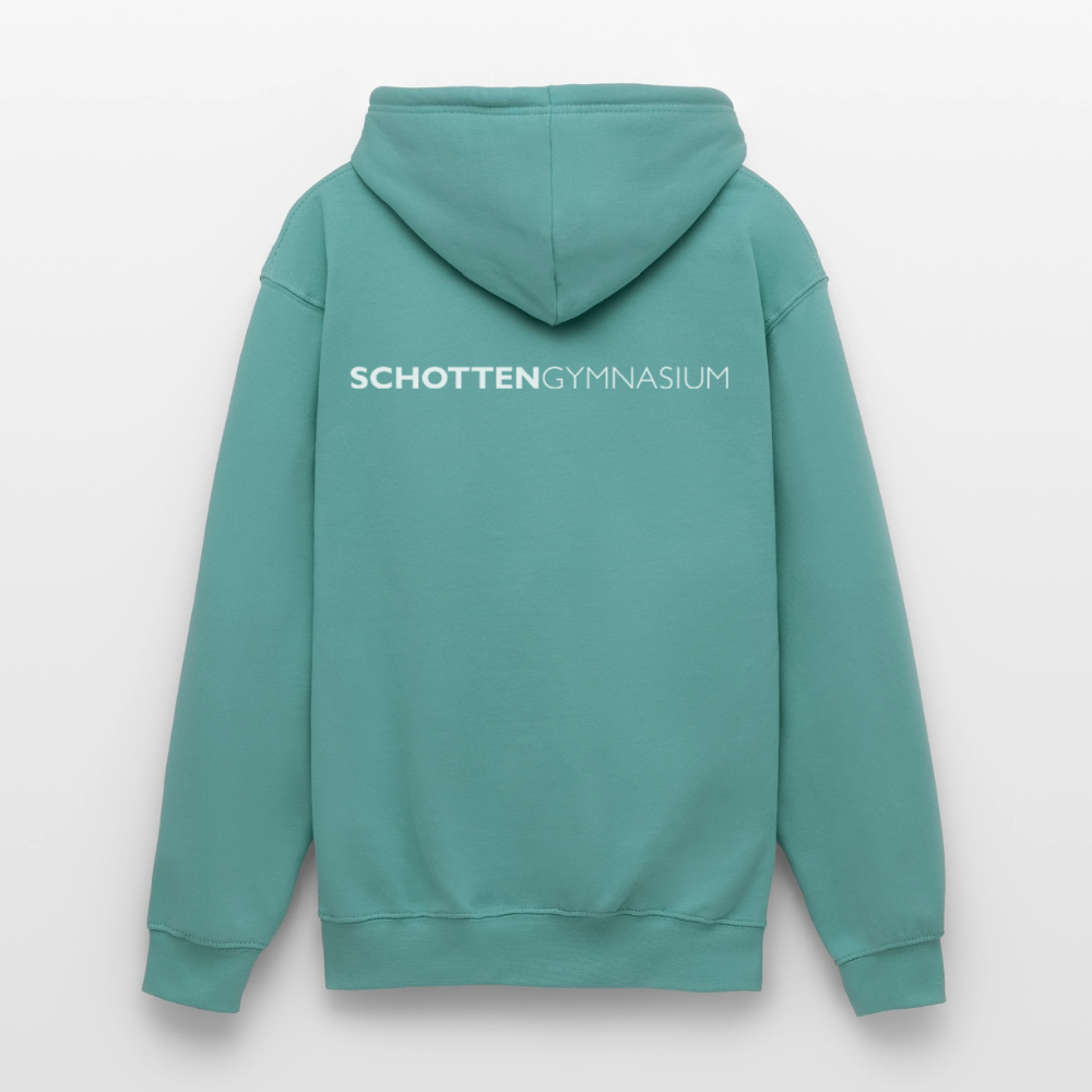 Schottengymnasium Hoodie - pastel turquoise