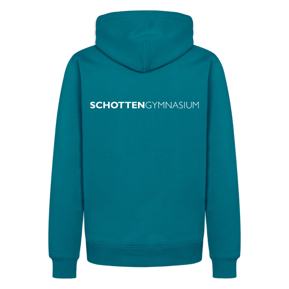 Schottengymnasium- Hoodie - petrol