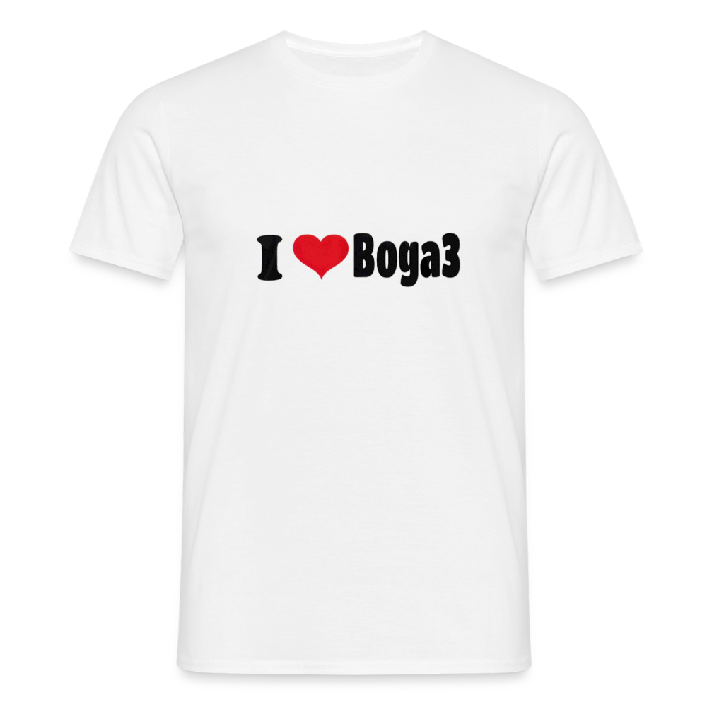 Boga3- T-Shirt - white