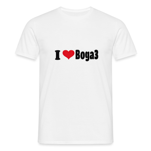 Boga3- T-Shirt - white