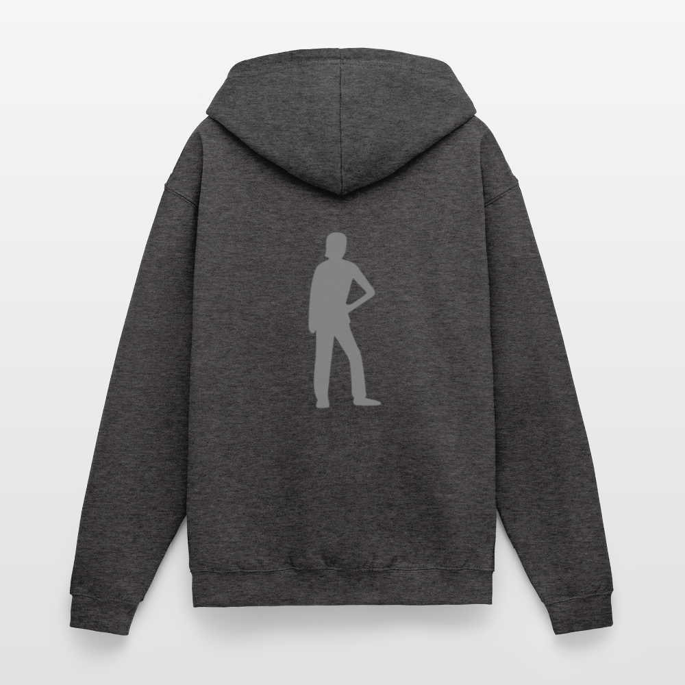 Unisex Hooded Jacket - charcoal grey