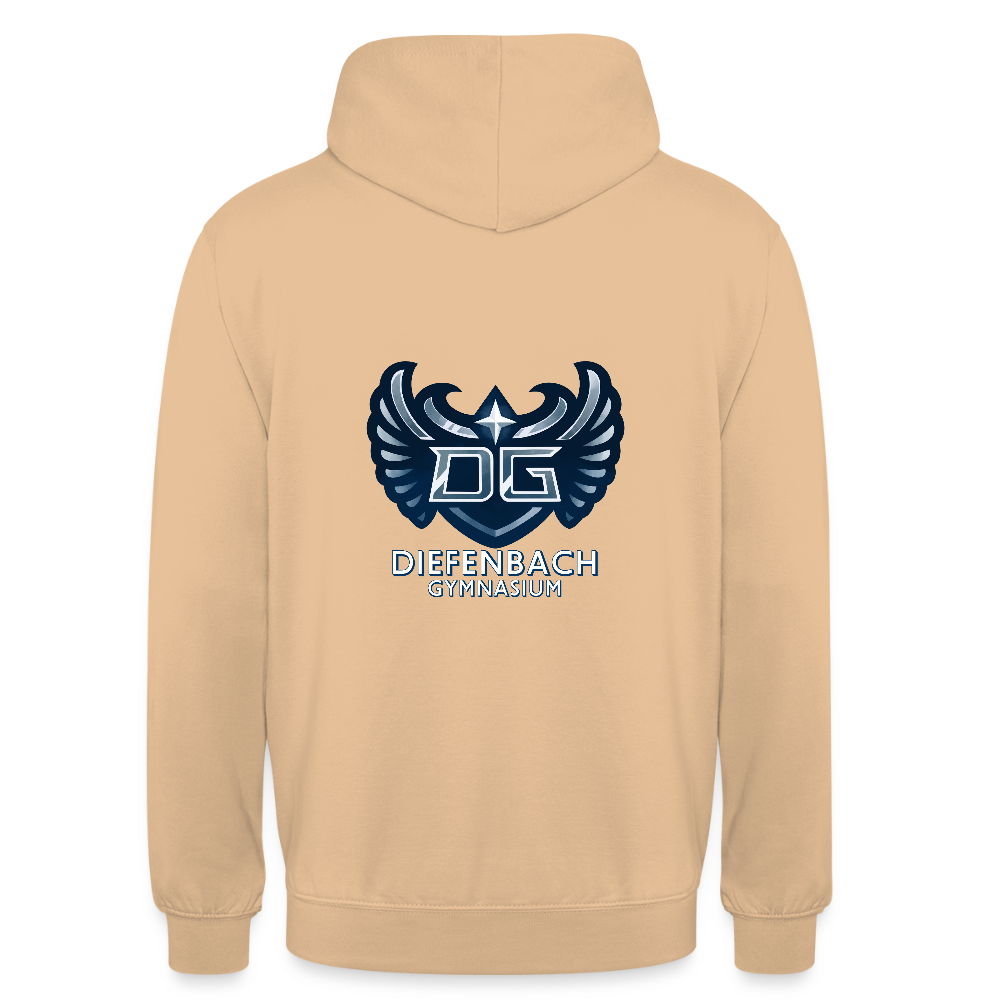 Diefenbachgymnasium- Hoodie - peach