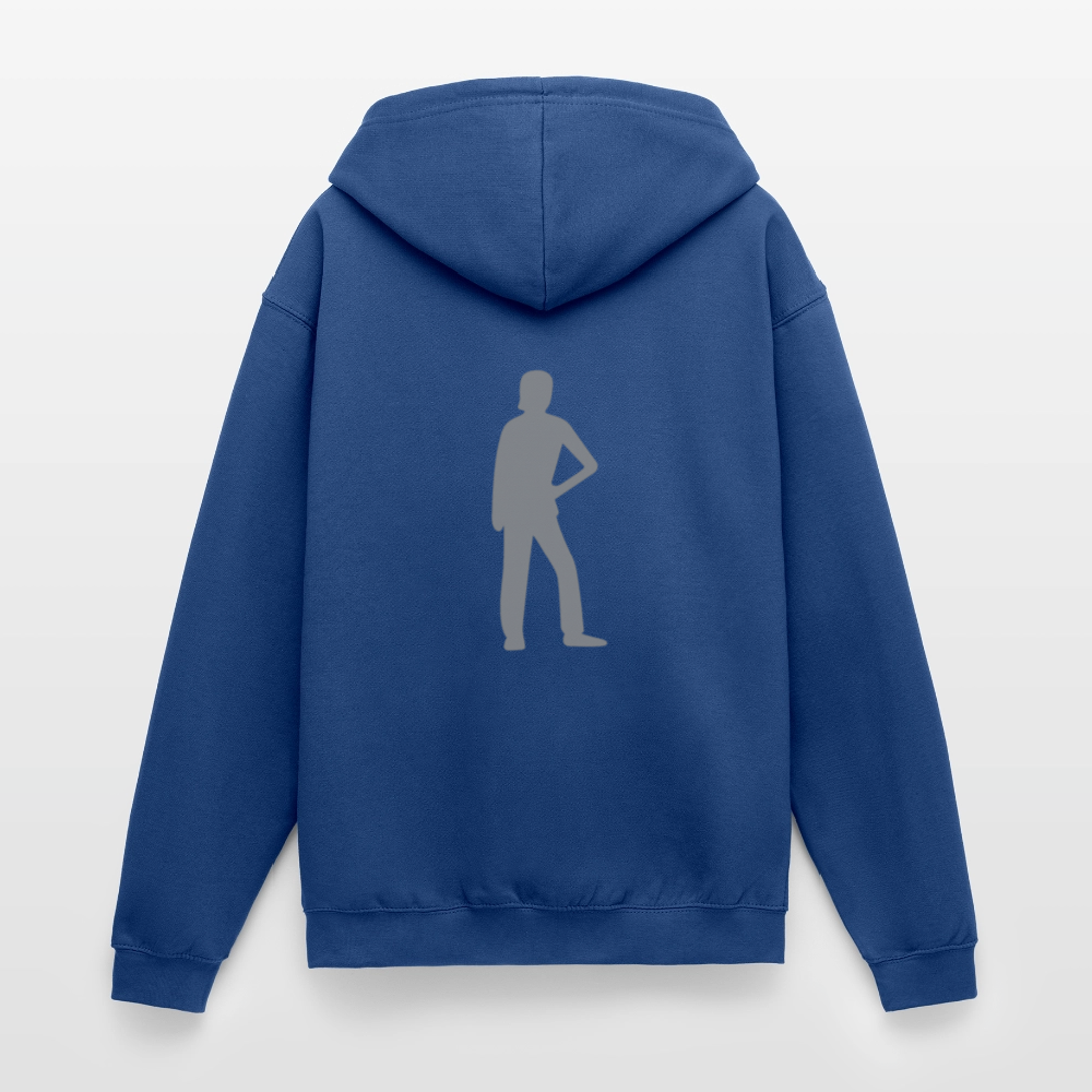 Unisex Hooded Jacket - royal blue