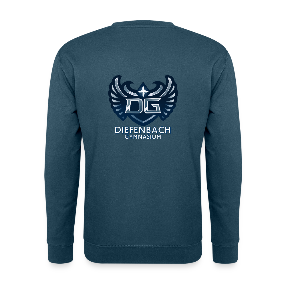 Diefenbachgymnasium Sweatshirt (Design 1) - indigo blue