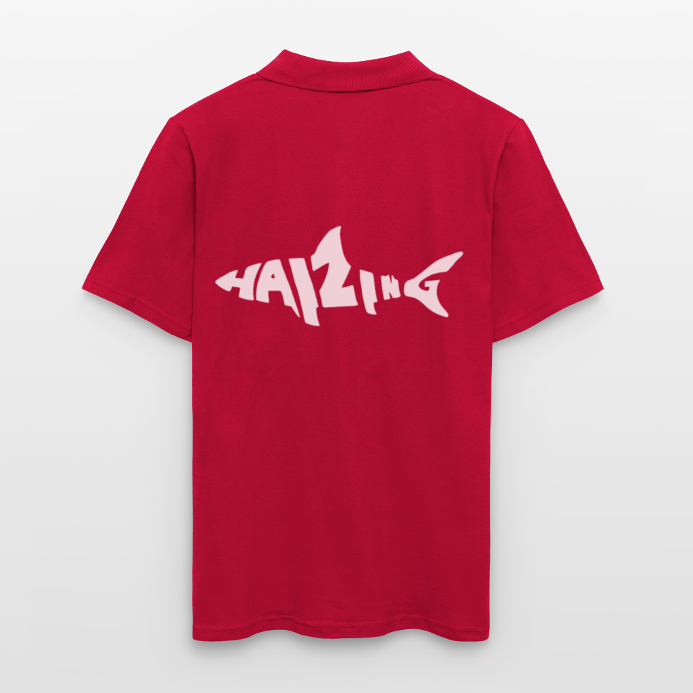 Haizingergymnasium- Polo Shirt - cherry red