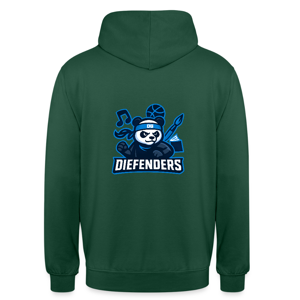 Diefenbachgymnasium- Hoodie (2) - bottle green
