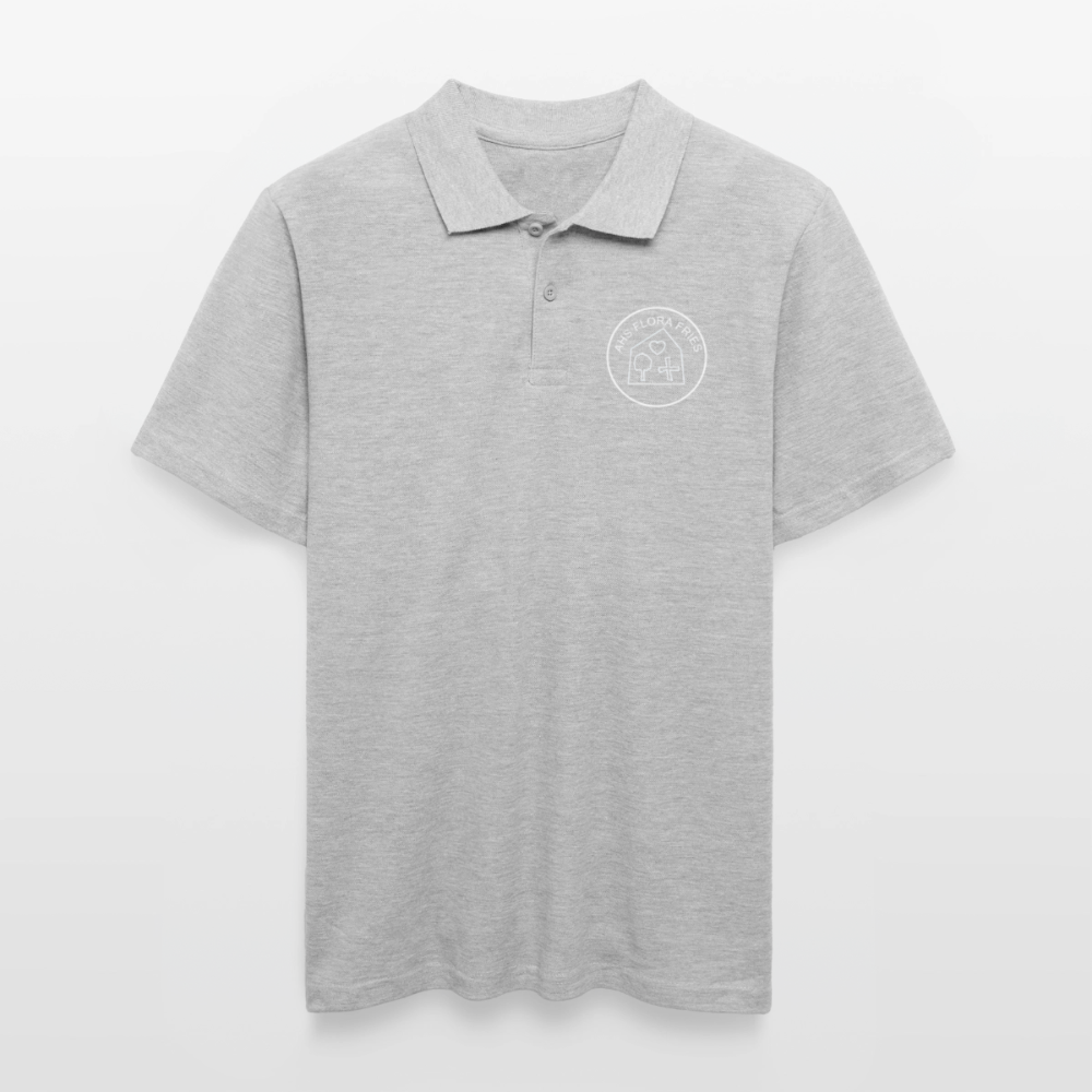 AHS Flora Fries- Polo Shirt - heather grey