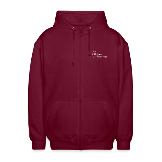Stubenbastei- Kapuzenjacke - bordeaux