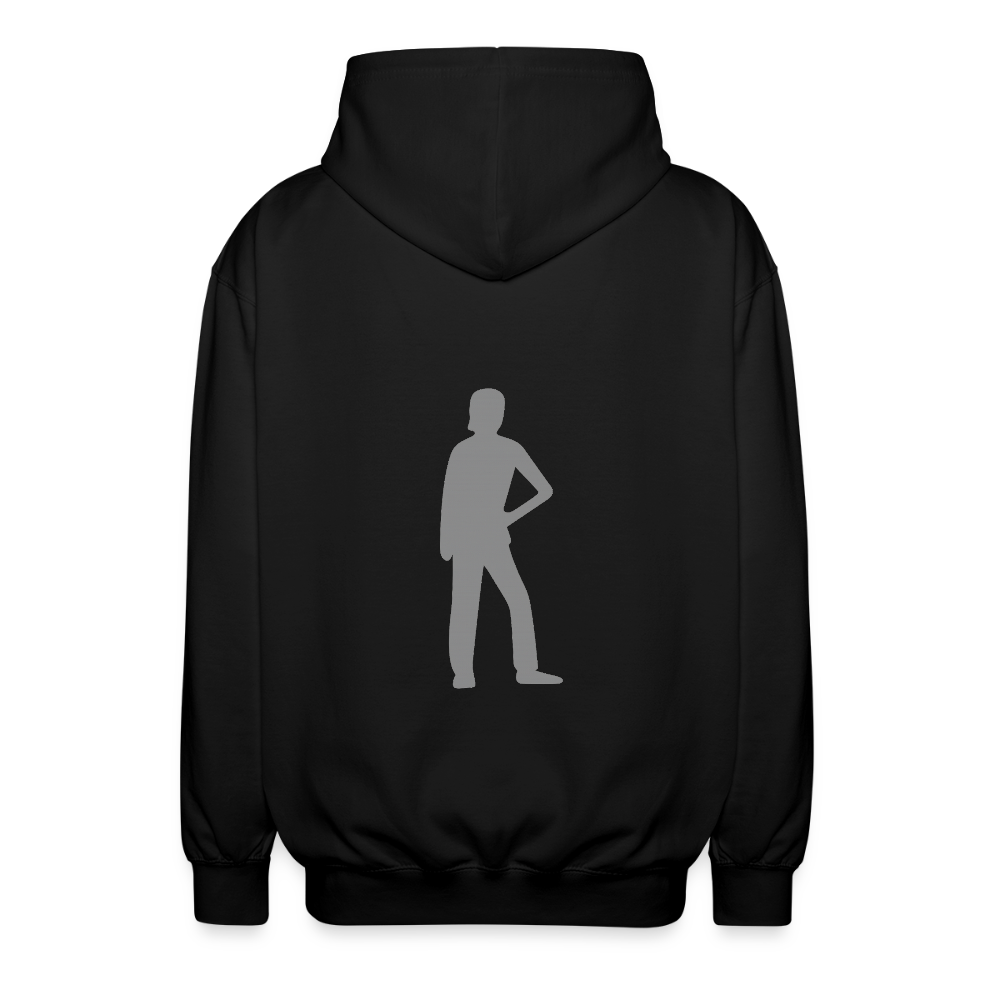 Unisex Hooded Jacket - black