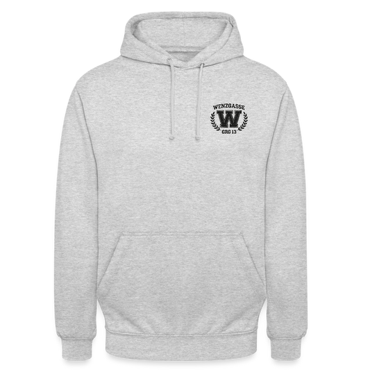GRG 13 Wenzgasse- Hoodie - light heather grey
