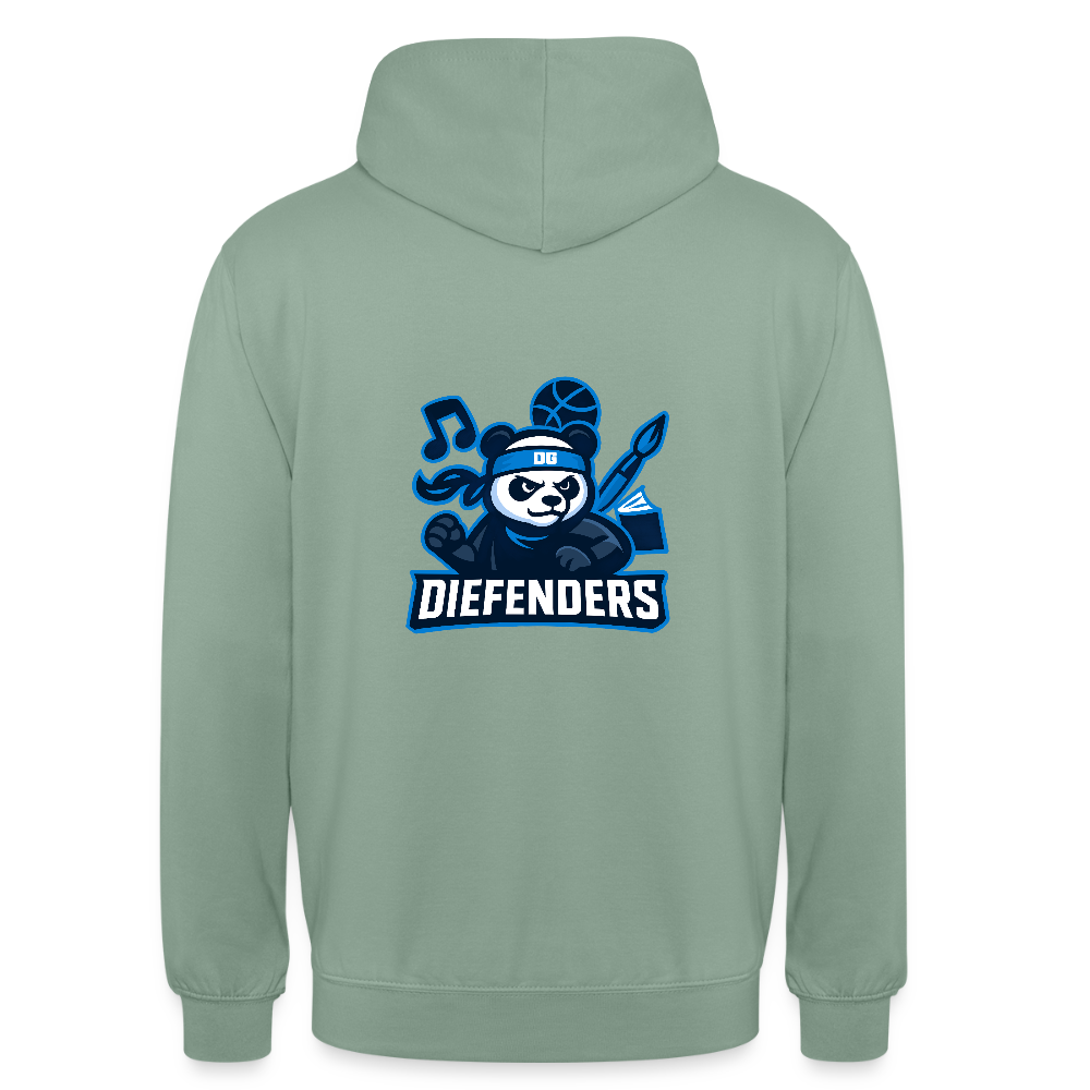 Diefenbachgymnasium- Hoodie (2) - steel green