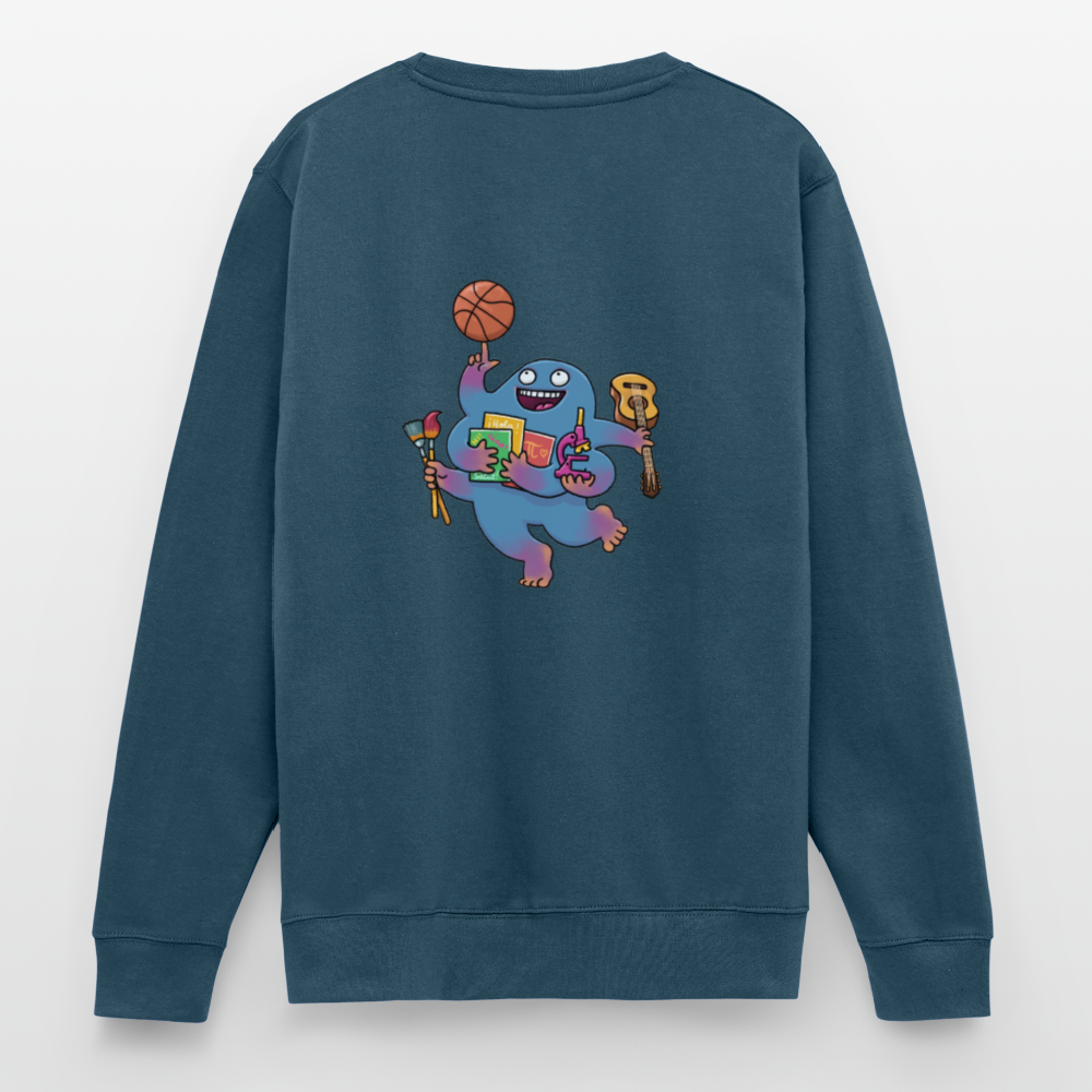 Diefenbachgymnasium Sweatshirt (Design 3) - indigo blue