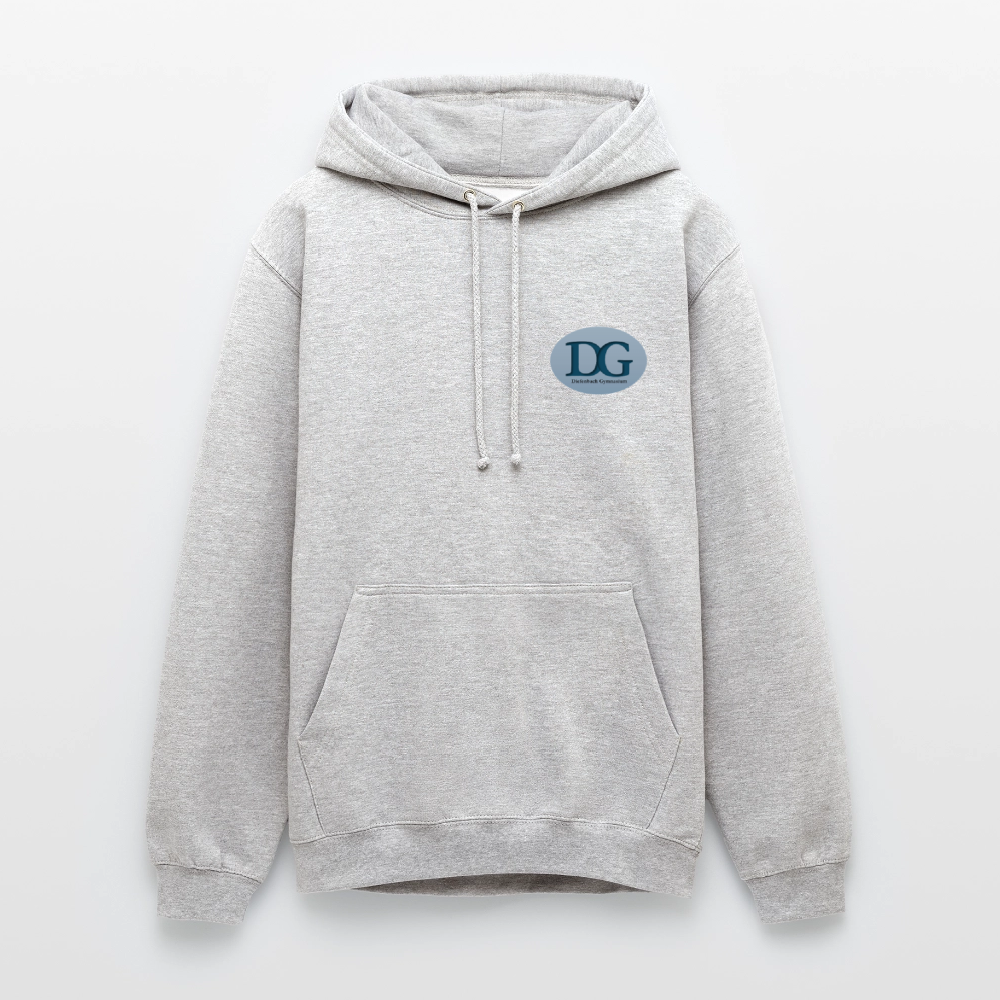 Diefenbachgymnasium- Hoodie - light heather grey