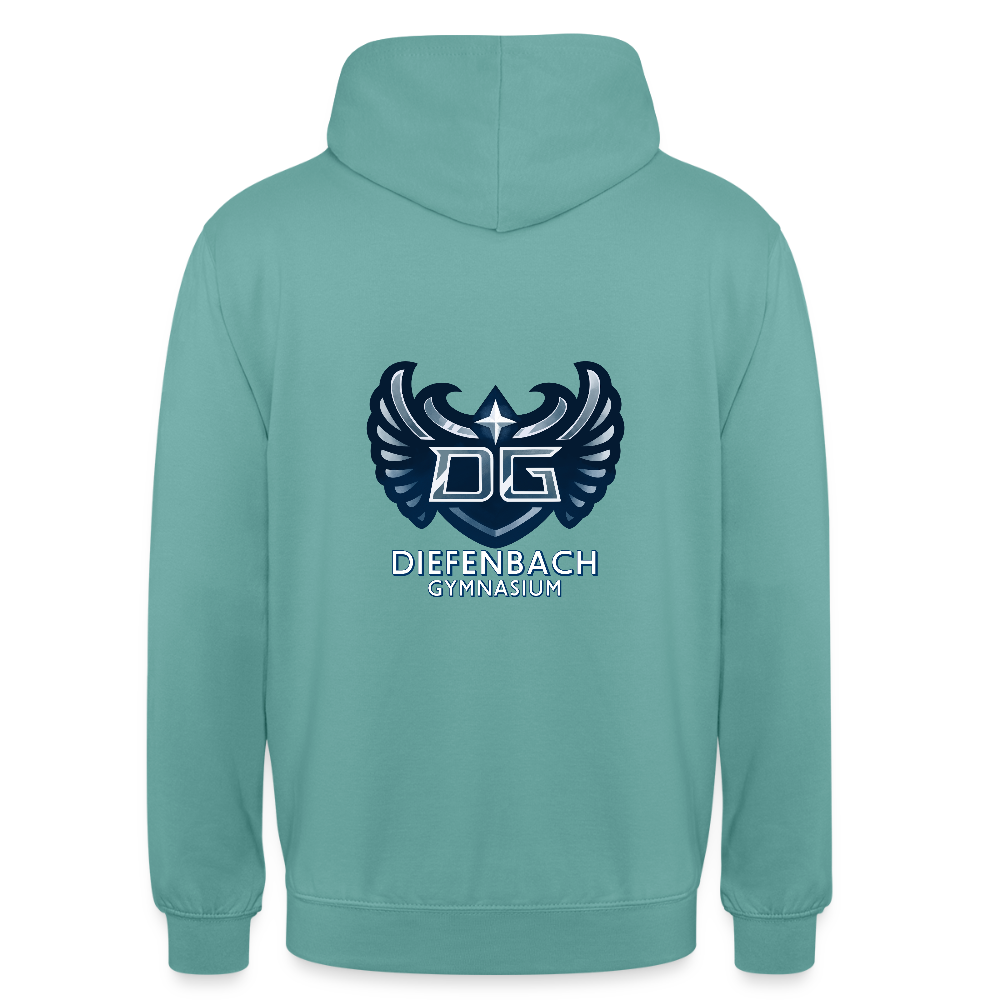 Diefenbachgymnasium- Hoodie - pastel turquoise