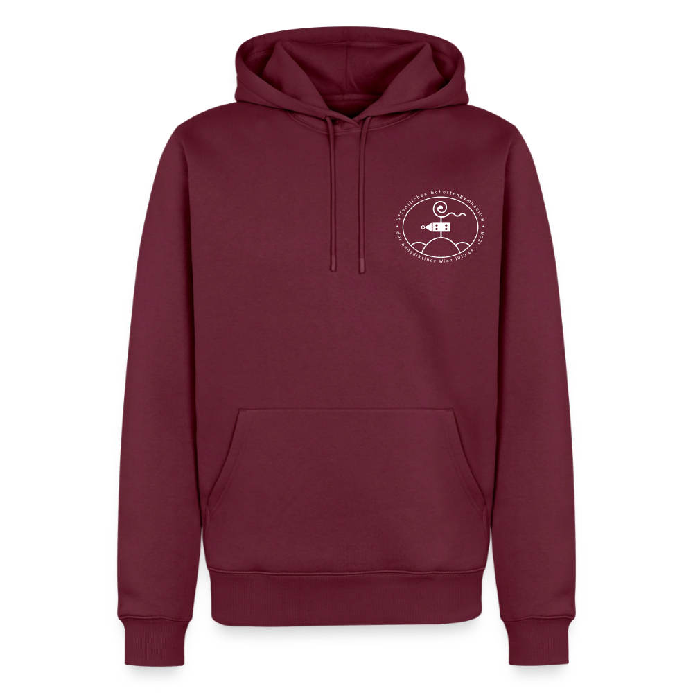 Schottengymnasium- Hoodie - burgundy