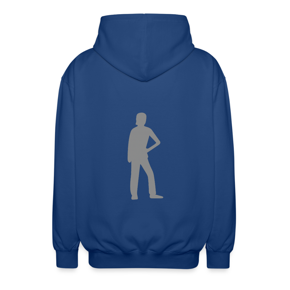 Unisex Hooded Jacket - royal blue